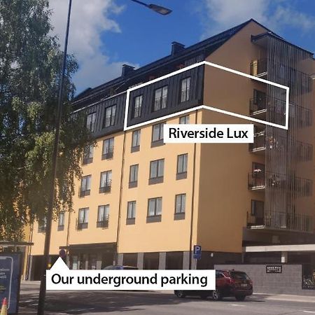 Riverside Lux With 2 Bedrooms, Car Park Garage And Sauna Åbo Exteriör bild