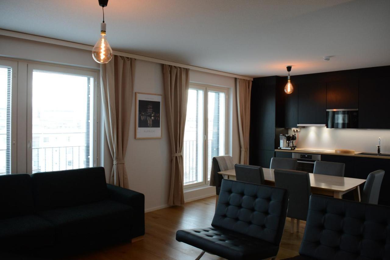 Riverside Lux With 2 Bedrooms, Car Park Garage And Sauna Åbo Exteriör bild