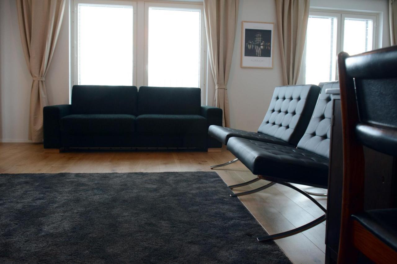 Riverside Lux With 2 Bedrooms, Car Park Garage And Sauna Åbo Exteriör bild