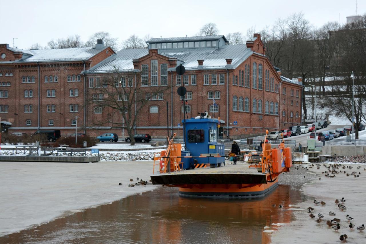 Riverside Lux With 2 Bedrooms, Car Park Garage And Sauna Åbo Exteriör bild