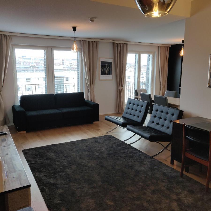 Riverside Lux With 2 Bedrooms, Car Park Garage And Sauna Åbo Exteriör bild