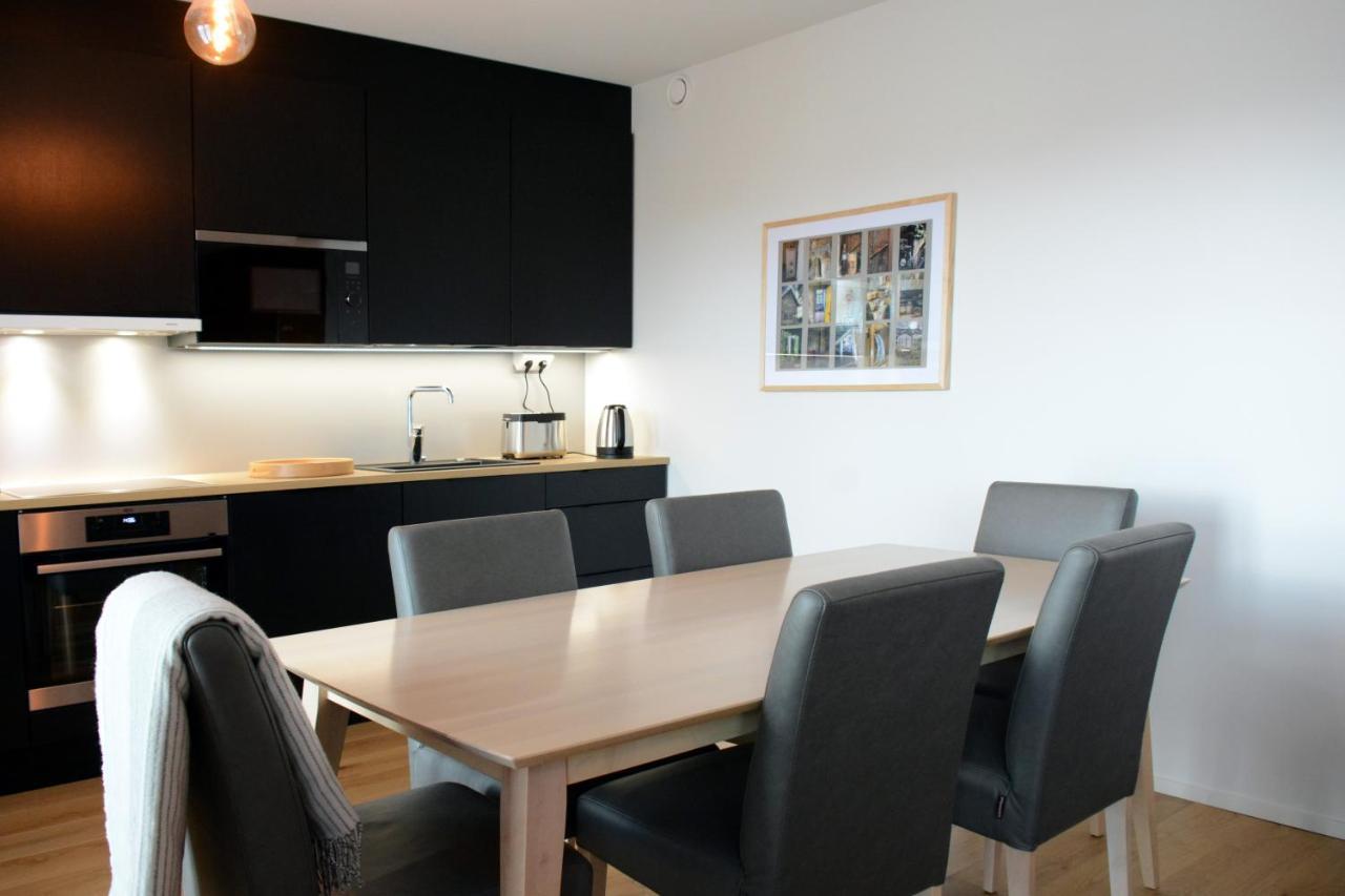 Riverside Lux With 2 Bedrooms, Car Park Garage And Sauna Åbo Exteriör bild