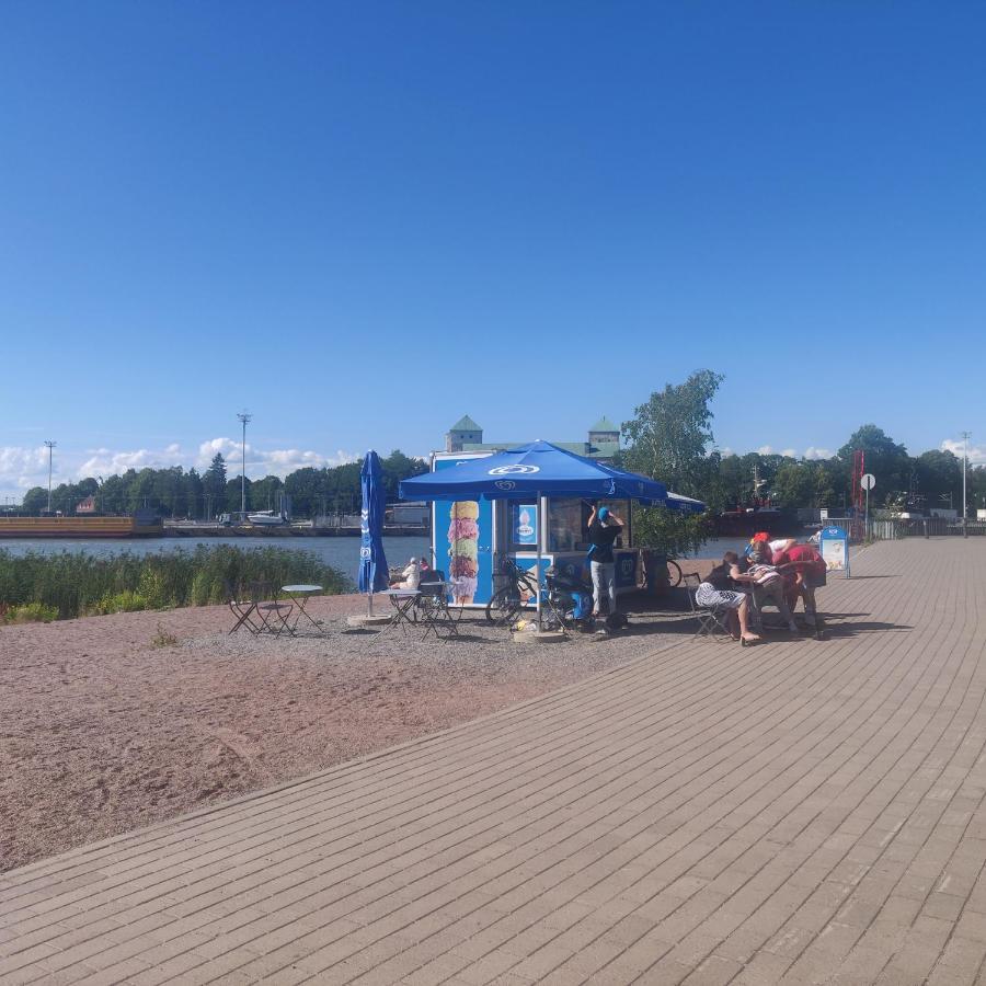 Riverside Lux With 2 Bedrooms, Car Park Garage And Sauna Åbo Exteriör bild