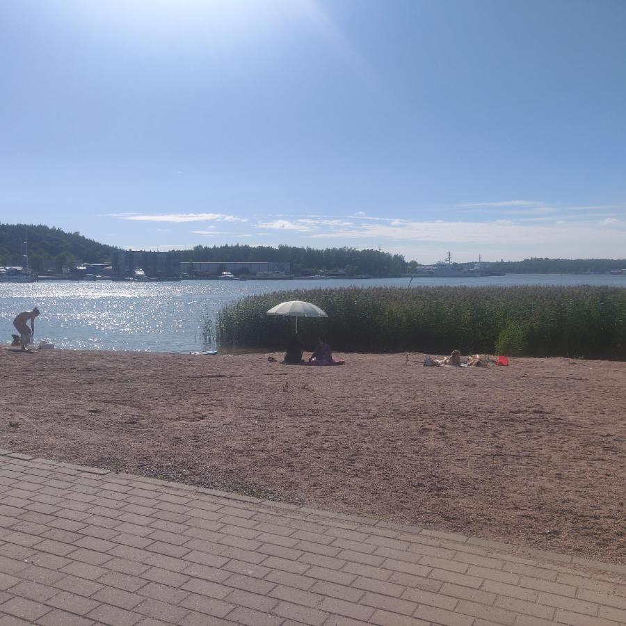 Riverside Lux With 2 Bedrooms, Car Park Garage And Sauna Åbo Exteriör bild